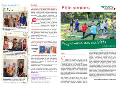 publication senior octobre