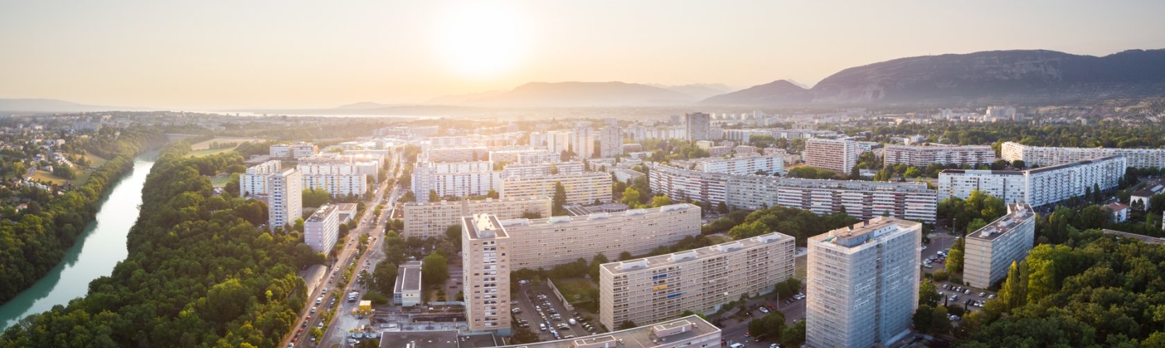 Vue de la Ville d'Onex